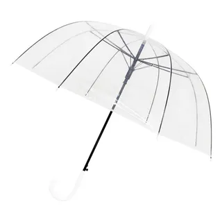 Guarda Chuva Transparente Grande 115cm 8 Varetas Sombrinha Guarda Chuva Transparente Grande 115cm 8 Varetas Sombrinha