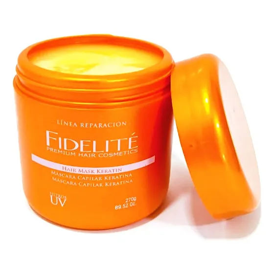 Fidelité Máscara Capilar Keratina Baño De Crema 270g