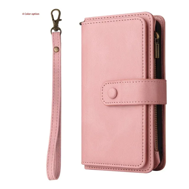 Funda Tipo Cartera De Piel Sintética Para Oppo Find X5 Pro, Soporte Para Múltiples Tarjetas, Abatible, Prevención De Caídas