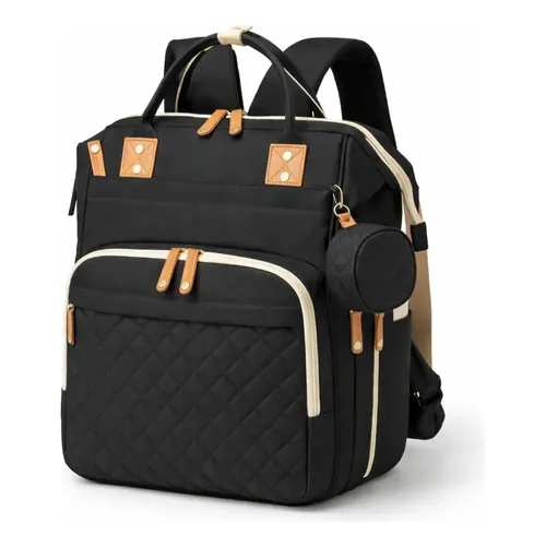 Bolsa Maternidade Chenson Transversal Mami Bag 16 Litros Cor Preto