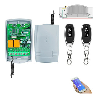 Abridor De Garaje Wifi Rf Control Remoto Dc12v-24v Para Tuya Abridor De Garaje Wifi Rf Control Remoto Dc12v-24v Para Tuya