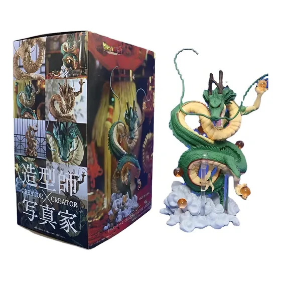 Dragão Shenlong Estátua Com Esferas Dragon Ball Figure 21 cm