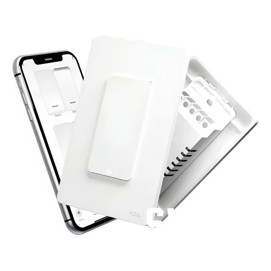 Apagador Pulsador Wifi Moes 1 Vía Alexa Requiere Neutro