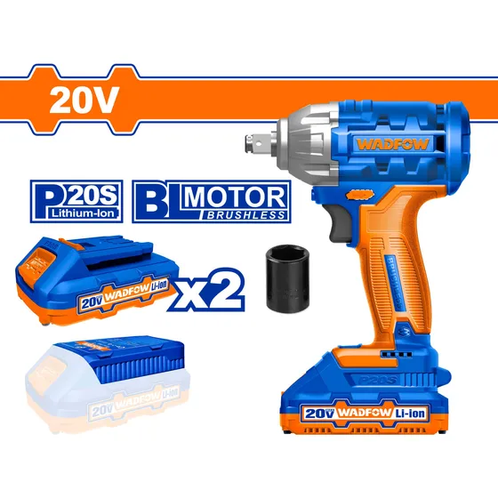 Taladro Pistola Llave De Impacto Inalambrica 1/2'' 20v 300nm