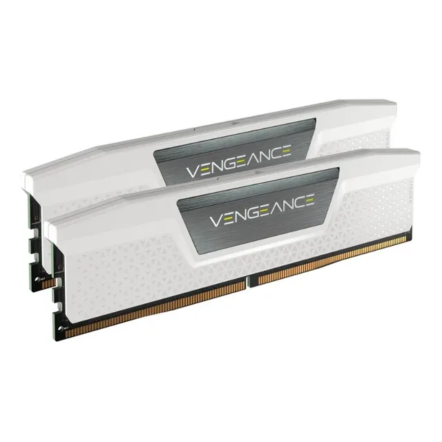 MEMORIA RAM DDR5 VENGEANCE GAMER COLOR BLANCO 32GB 2 CORSAIR VENGEANCE CMK32GX5M2B5200C40