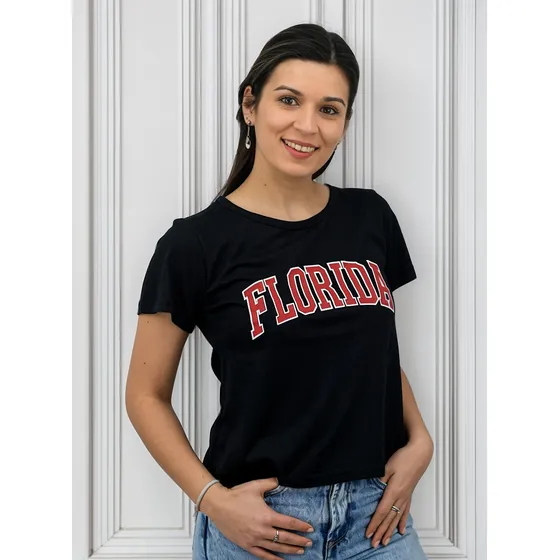Remera Tshirt Florida Algodon De Dama - Aiub