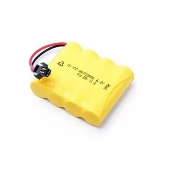 Bateria Carrinho 4,8v Aa Ni-cd 700mah Com Conector Smp 02