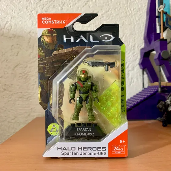 Halo Mega Construx Heroes Series 3 Spartan Jerome 092 24 Halo