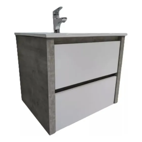 Mueble De Baño Aereo Minue 60x46 Gris - Campi