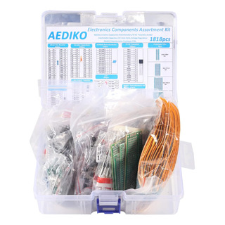 Aediko Electronics Components Kit De Surtido (1818pcs) De De Aediko Electronics Components Kit De Surtido (1818pcs) De De
