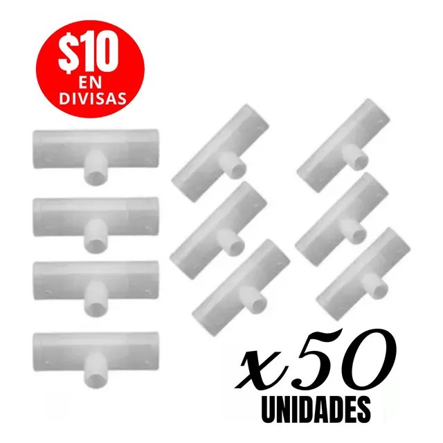 Tee De Plástico 3/4 Bebederos Avícolas Aves De Corral 