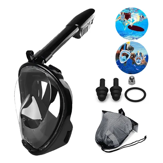 Mascara Snorkel Ninja Visores Buceo,mascara Snorkel 180º Rango De Visión Lentes Antiniebla