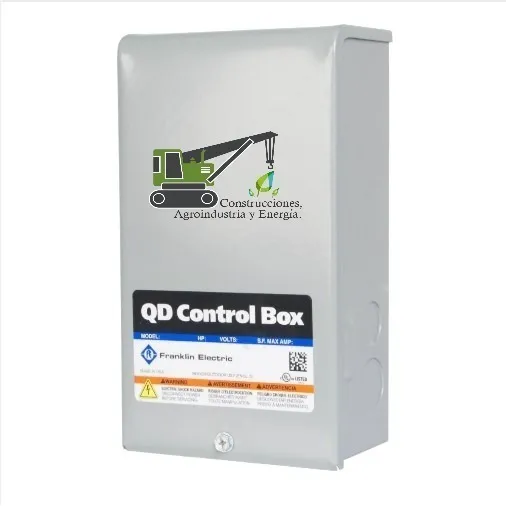 Caja De Control Franklin 1/2 Hp 110v Ccf 1/2115