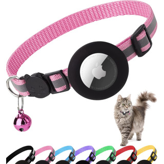 Collar Para Gatos Dgerp Airtag Breakaway Reflective Con Appl Collar Para Gatos Dgerp Airtag Breakaway Reflective Con Appl