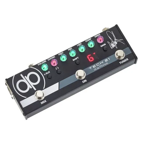 Pedal de efeito Tech 21 Bass Fly Rig v2 azul | Parcelamento sem juros