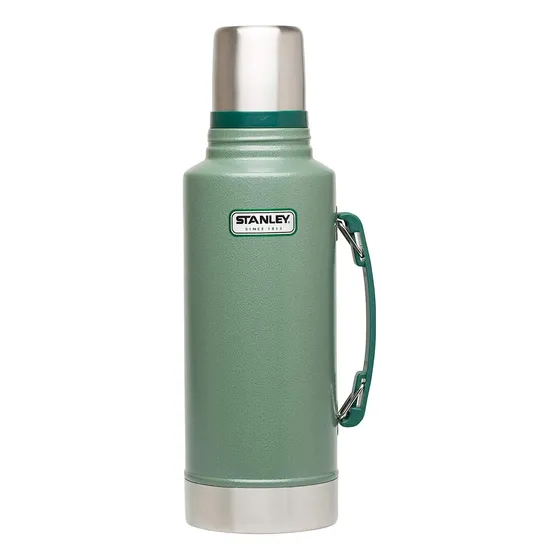 Termo Stanley 1,9 L, Clásico, Boca Ancha, Acero Inoxidable, 