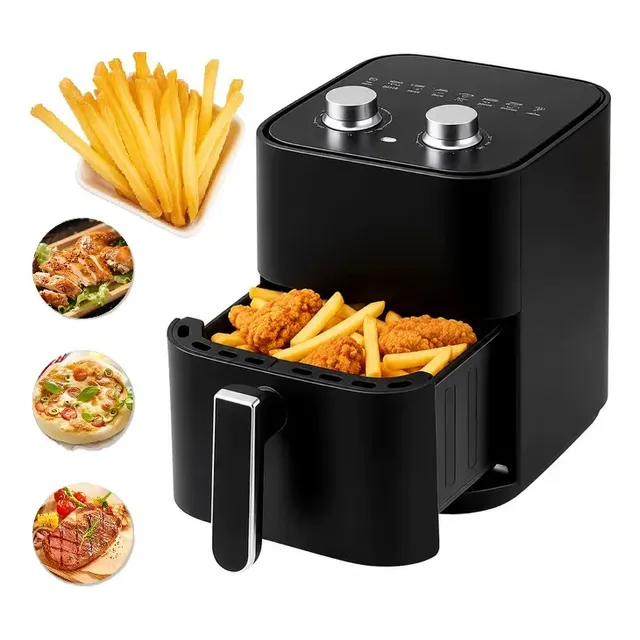 Fritadeira Air Fryer 3l Sem Óleo 1200w Antiaderente
