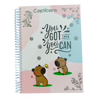Cuaderno Capibara Enamorado Profesional Kawai Moda Escolar Cuaderno Capibara Enamorado Profesional Kawai Moda Escolar