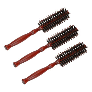 Cepillo Para Cabello Rizado En Rollo, 3 Unidades, Redondo, A Cepillo Para Cabello Rizado En Rollo, 3 Unidades, Redondo, A