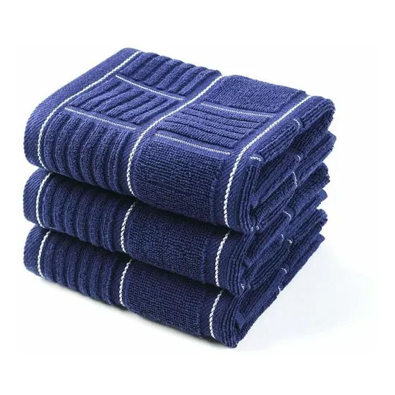 Toalla Cocina Absorbente Resistente Lazo Para Colgar 3