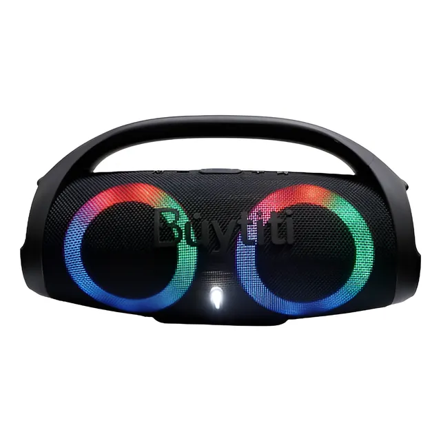 Bocinas Europeas Bocina Bluetooth Con Subwoofer Y Luz Led