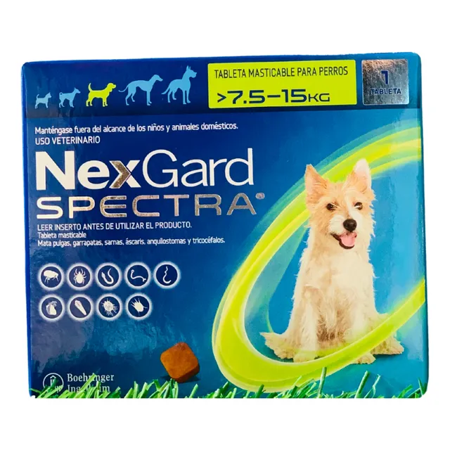 Nexgard Spectra 7,5kg-15kg