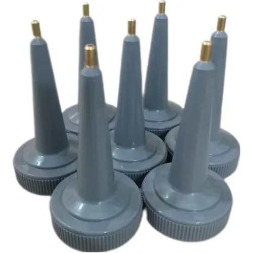 Bico Metal Para Bisnaga De Resinagem - 5 Unidades