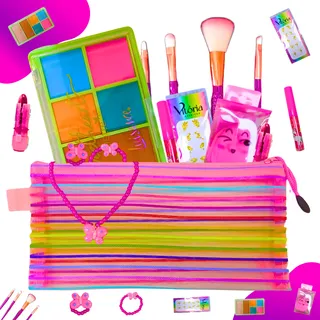Kit Maquiagem Infantil Completa Criança Linda Perfeita Kit Maquiagem Infantil Completa Criança Linda Perfeita