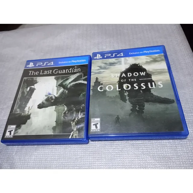 Shadow Of The Colossus Y The Last Guardian Usados