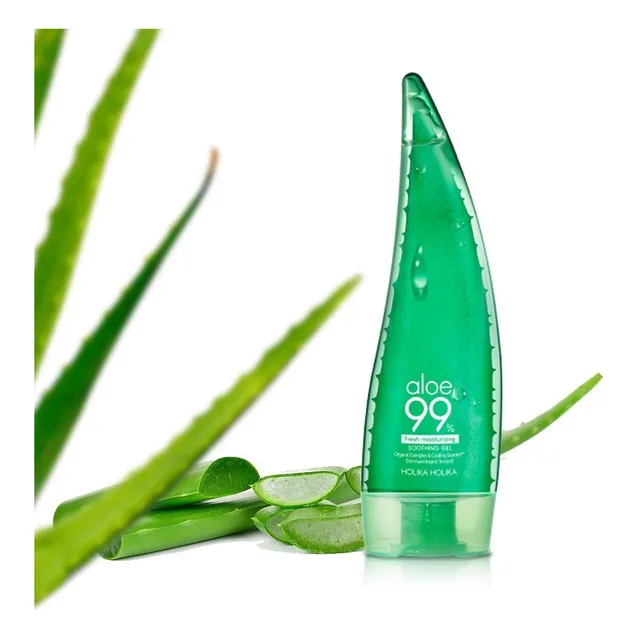 Gel De Aloe Vera 99% 250ml Holika Holika Cosmética Coreana