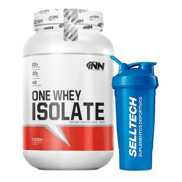 Proteína Inn One Whey Isolate 1.2kg Chocolate + Shaker