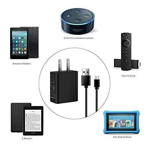 Cargador Kindle Fire Cable 6 Pie Para Todo Nuevo Hd 7 8