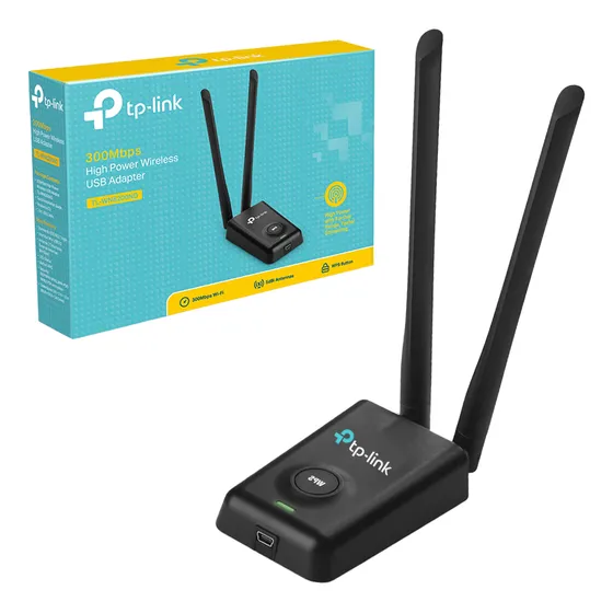 Rompemuro Tplink Usb Adaptador Pc Wifi Alta Potencia Laptop