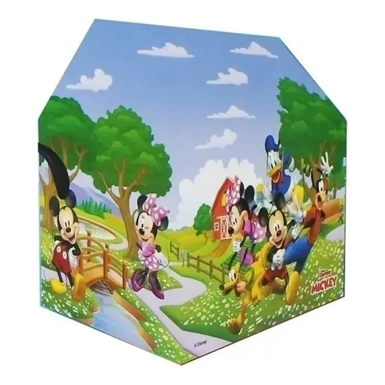 Carpa Casita Mickey Mouse Y Personajes Faydi 70x90x102 Cm
