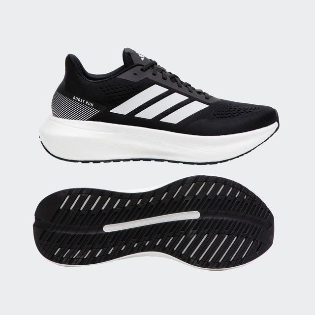 Tênis Masculino Boost Run Cadarço Preto/branco adidas
