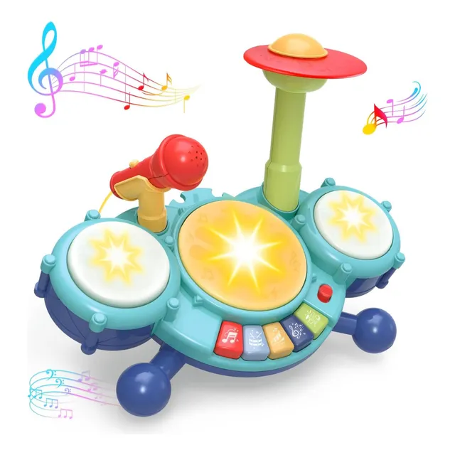 Contixo Kd2 Jazz Drum Set Musical Toys Para Niños Pequeños 2