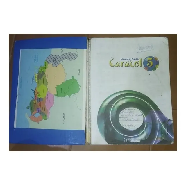 Guía Caracol 5 Grado Santillana Usada