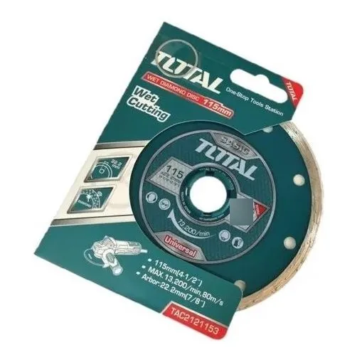 Disco Diamantado Concreto Continuo Liso 4 1/2 Total Tools