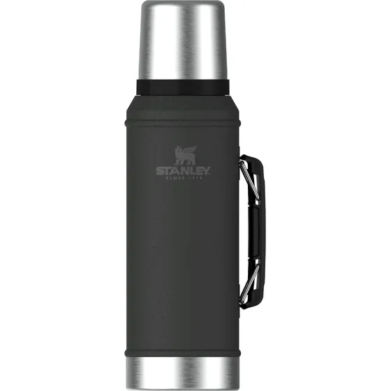 Termo Stanley Classic 950 Ml Acero Inoxidable. Gravedad X Color Negro