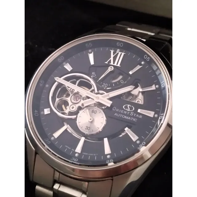 Reloj Orient Star Automático Semi Skeleton Zafiro 41mm 100m