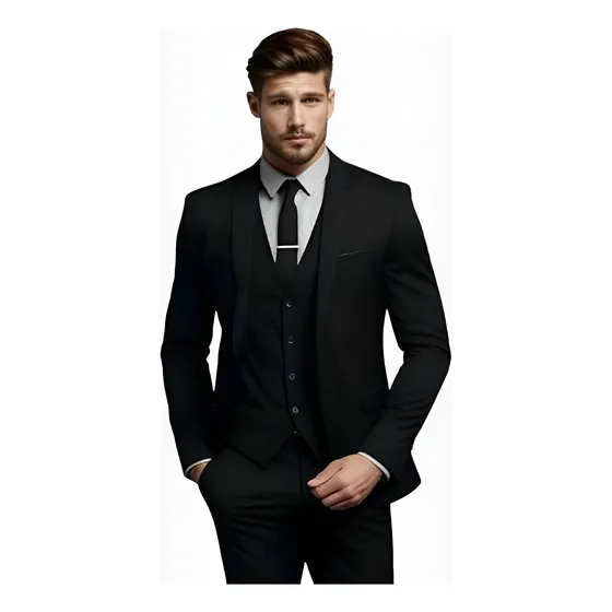 Kit Terno Italiano Completo - Paletó+calça+colete+gravata