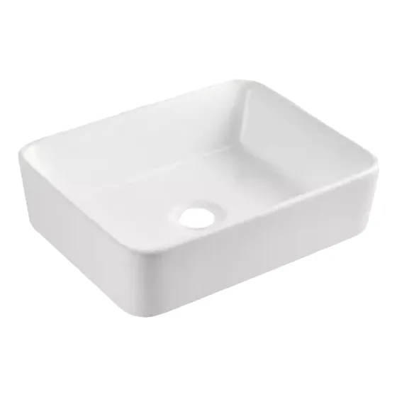 Lavamanos Rectangular De Sobreponer 48x37cm