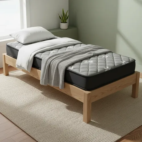 Colchão Solteiro Espuma D28 Gazin 88x188 cm Marrom Antiderrapante