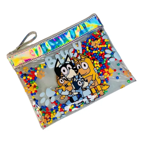 Lapicera Transparente De Personajes Kawaii
