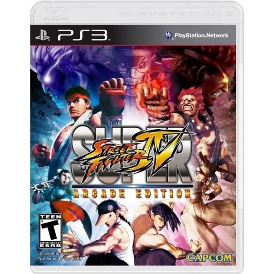 Super Street Fighter Iv Arcade Edition - Mídia Física Ps3