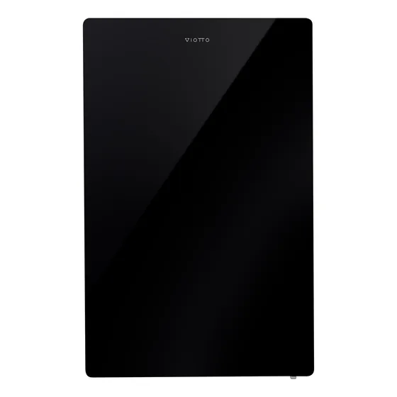 Nevera Ejecutiva 93 Litros Con Escarcha Vitrum Negro Viotto