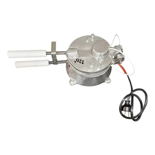 Maquina De Obleas Semi Industrial En Aluminio 110v  16cm
