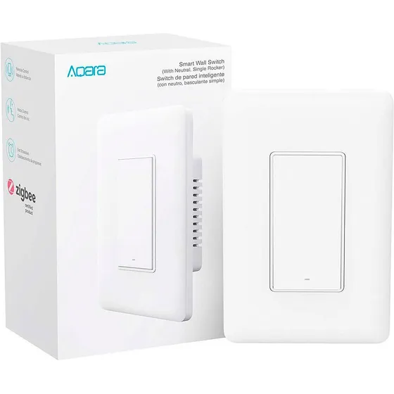 Switch Pared Simple Zigbee Aqara Google & Alexa