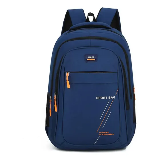 Mochilas Escolares Bolsa Mochila Gran Capacidad Unisex Color Azul