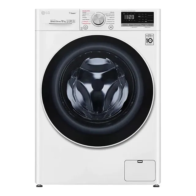 Lavadora LG Carga Frontal Tecnología Steam 12kg Sensacion